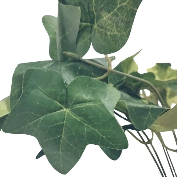 Artificial Ivy Vine Stem Branch Pick Green Leaves Floral Craft Decoration - Picture 2 of 6